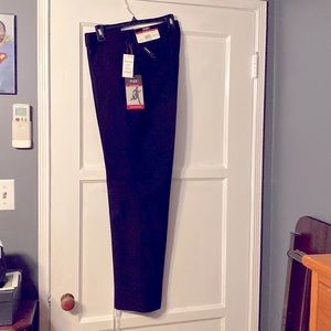 Van Heusen FLEX black suit separate slacks